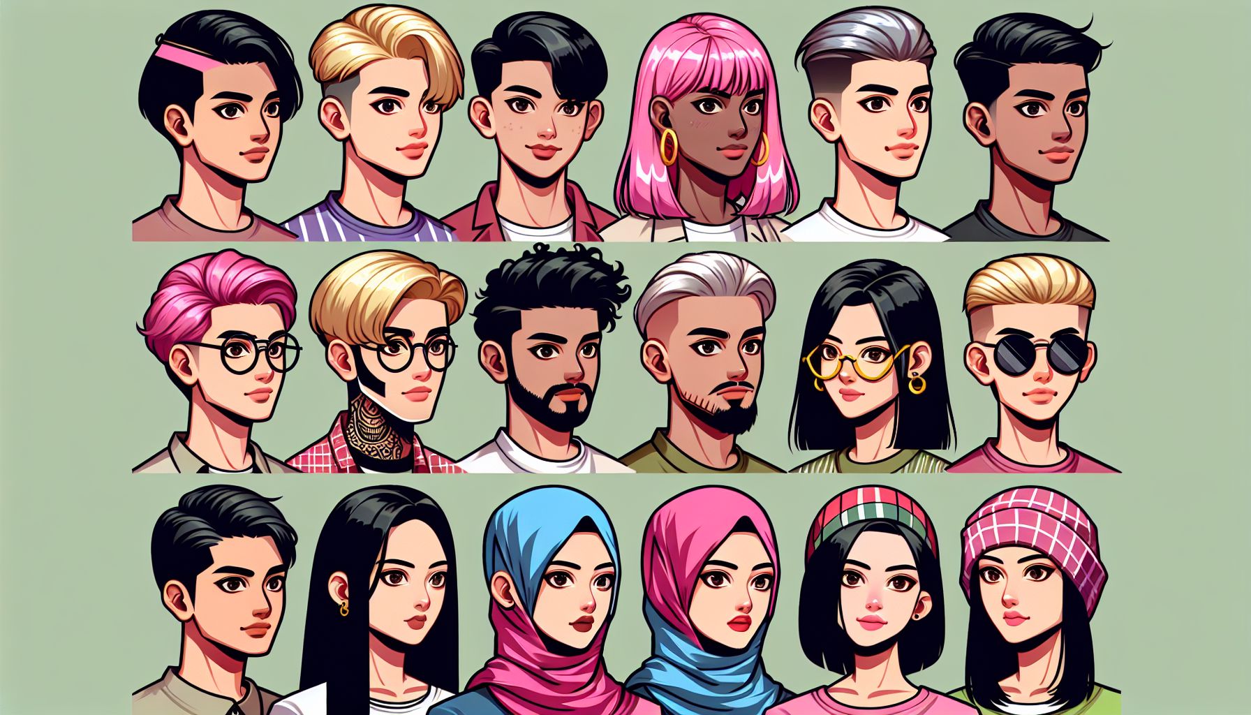 Gaya Rambut dan Aksen di Indonesia: Trend yang Sedang “Hot”
